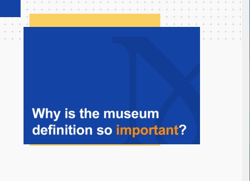Museumsdefinition: Umfrage